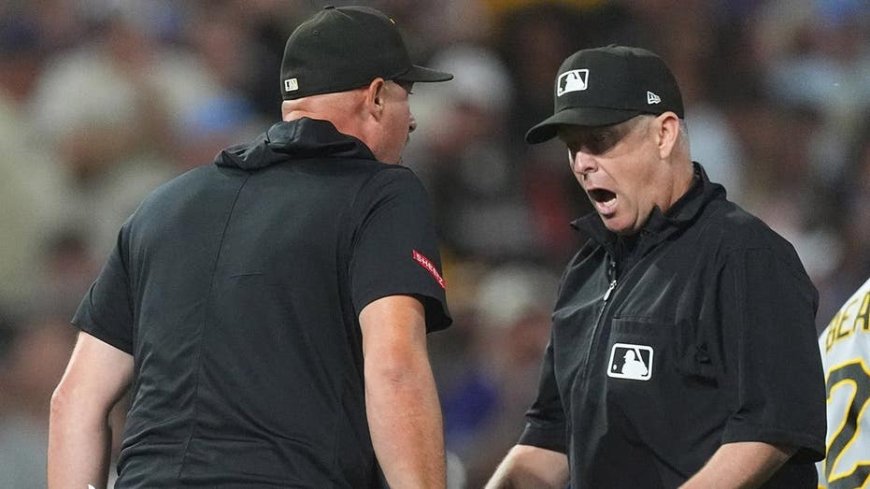 Rockies top Pirates as Pittsburgh manager directs fury at umps over call on final out
