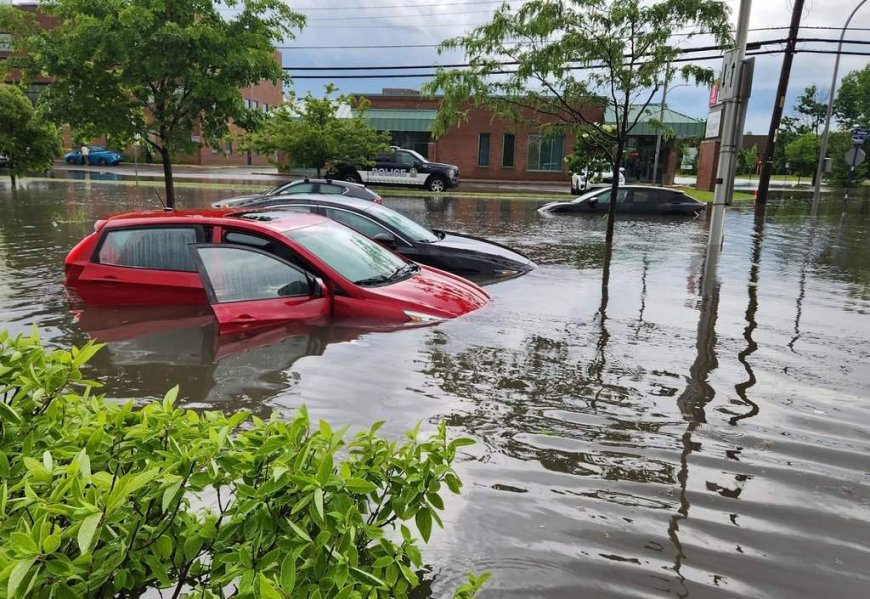 More than 100mm of rain falls on Montreal: floods homes, causes outages