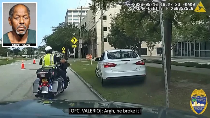 WILD VIDEO: Jacksonville Police Use PIT Maneuver on Drunk Driver Plowing Through Triathlon Course