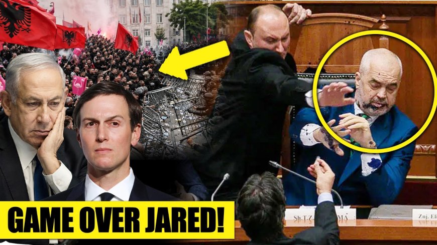 ALBANIA IN CHAOS: PM Rama FLEES as Protesters STORM Parliament; Flamingo Revolution EXPLODES! NO TO ‘TRUMPSTEIN PEDO ISLAND