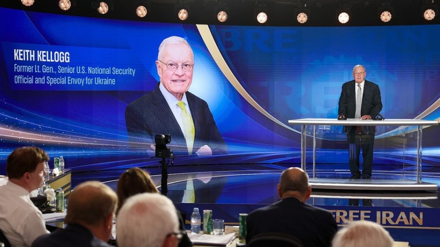 Keith Kellogg tells Iranian dissidents the 'window is open' to force regime change in Tehran