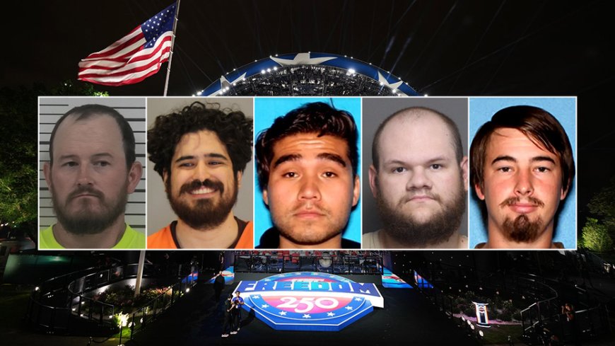 Sixth suspect charged in alleged plot to turn White House UFC event into mass-casualty attack