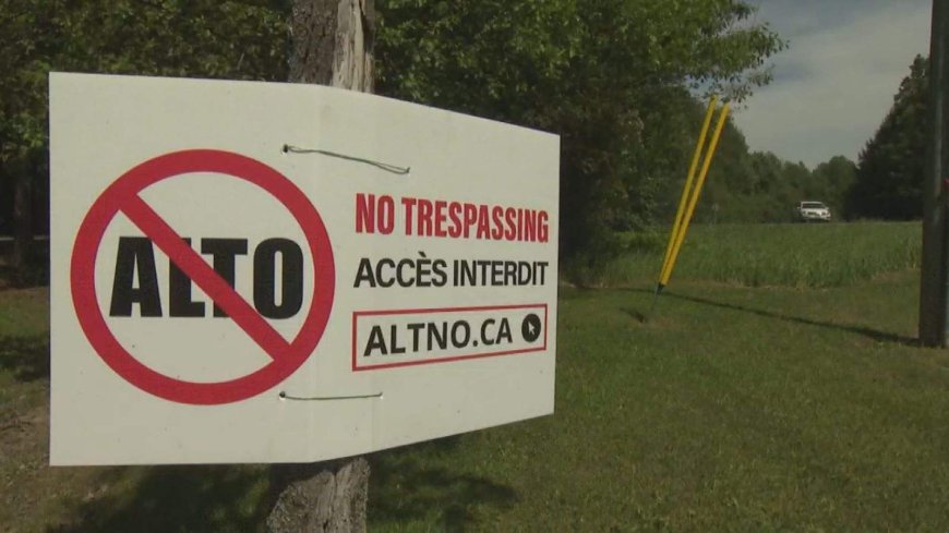 Alto rail project must stop, eastern Ontario residents say