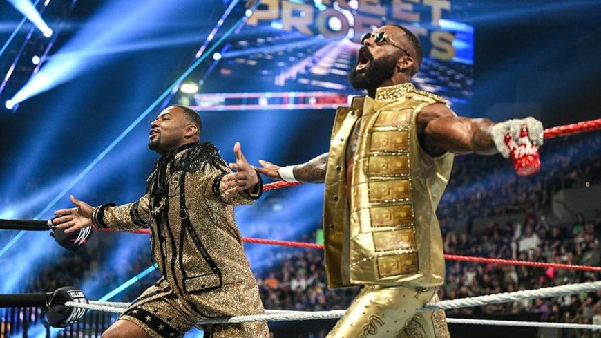 The Street Profits win World Tag Team Championship with help from Seth Rollins on 'Monday Night Raw'