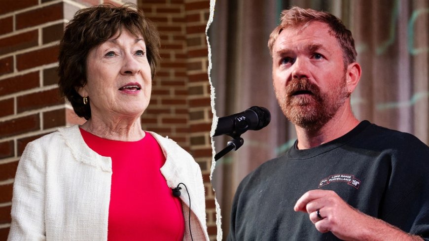 Sen Susan Collins addresses controversies surrounding scandal-plagued Democratic challenger Platner