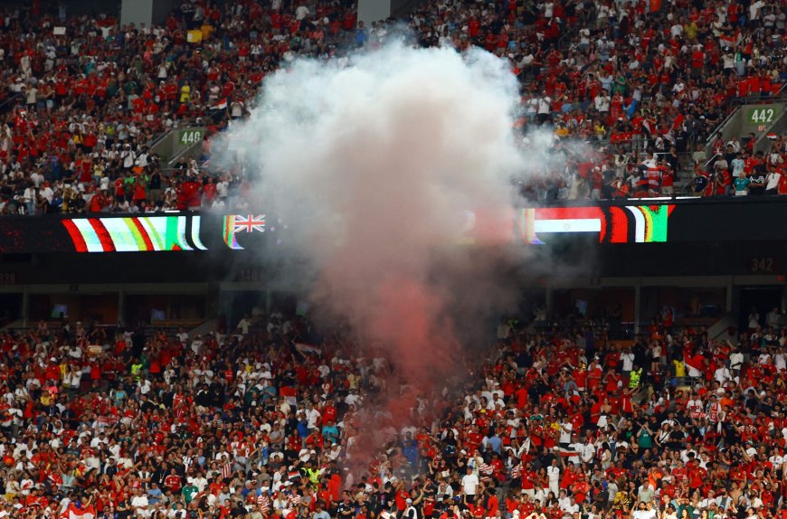 Fans ejected from BC Place after setting off flare during Egypt, New Zealand game