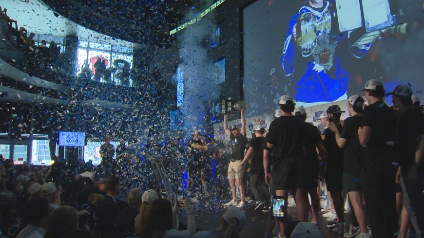 ‘Started to feel like destiny’: Toronto Marlies celebrate Calder Cup victory