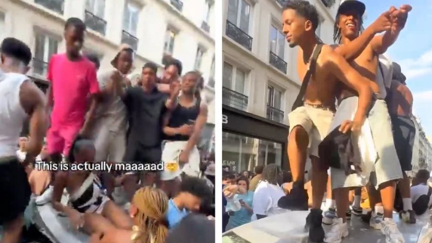 Twerking ‘Youths’ Dance On Destroyed Vehicles At French Music Festival, 243 Arrests Reported Nationwide