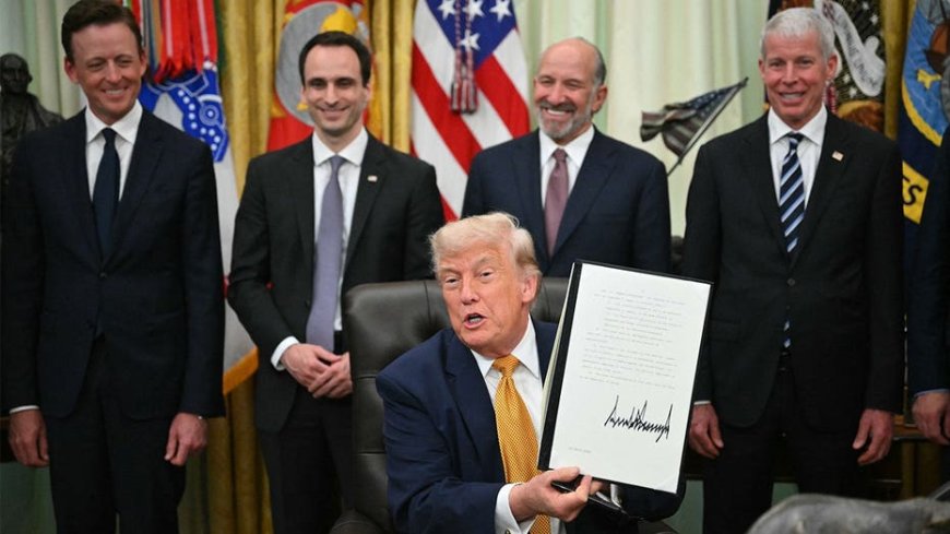 Trump signs landmark executive order investing in quantum computing and cryptography security