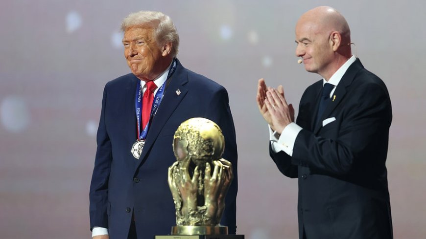Trump set to deliver World Cup Final trophy alongside Gianni Infantino, FIFA president says