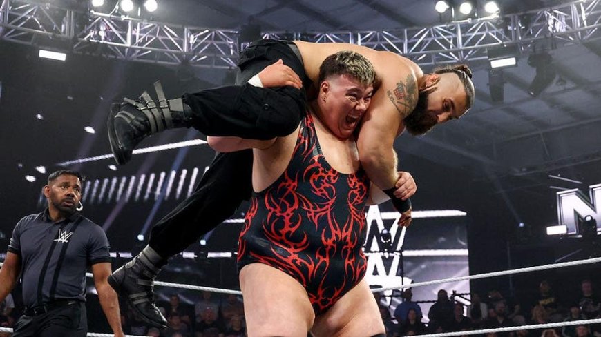 WWE NXT champ Tony D'Angelo says he owes newcomer Mason Rook 'a receipt'