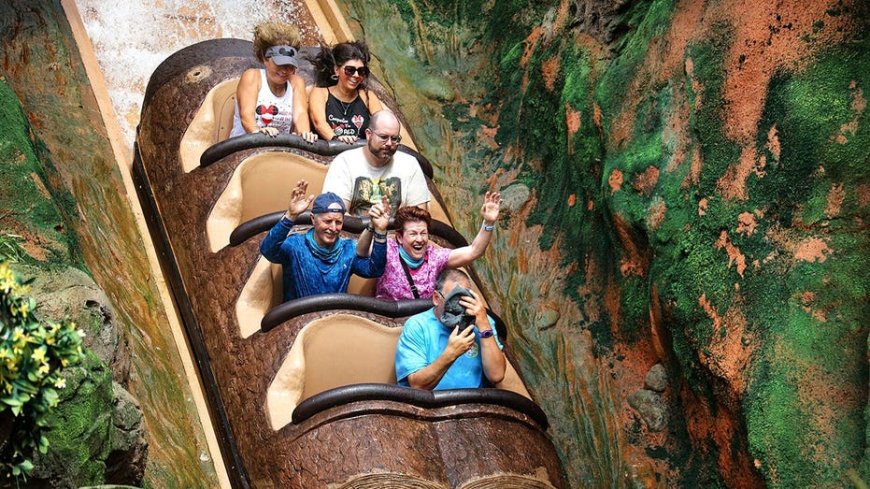 Disney scare unfolds after teen exits log ride moments before 50-foot plunge