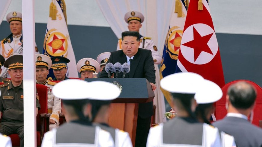 Kim Jong Un calls for North Korea to build 2 large warships per year in major naval expansion push: report