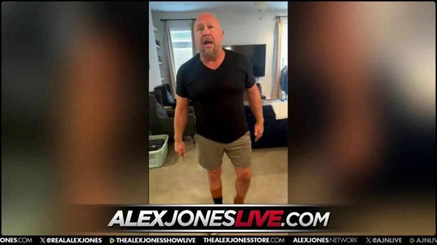 VIDEO: Alex Jones Teaches His Oldest Daughter How To Defend Herself With A Knife!