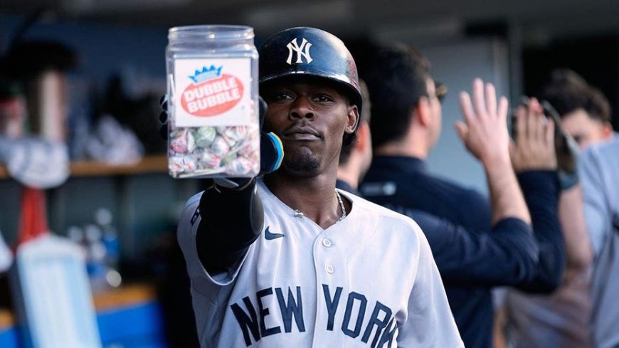 Yankees' Jazz Chisholm Jr leans into lollipop fiasco after clutch home run in win over Tigers