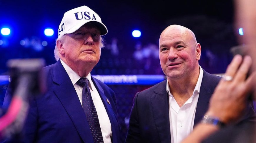 UFC's Dana White says 'you'd be shocked' to learn who actually supports Trump in the shadows