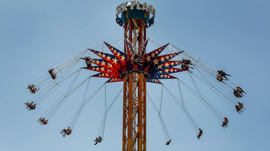 Georgia Six Flags riders temporarily left dangling high in the air due to 'technical delay'