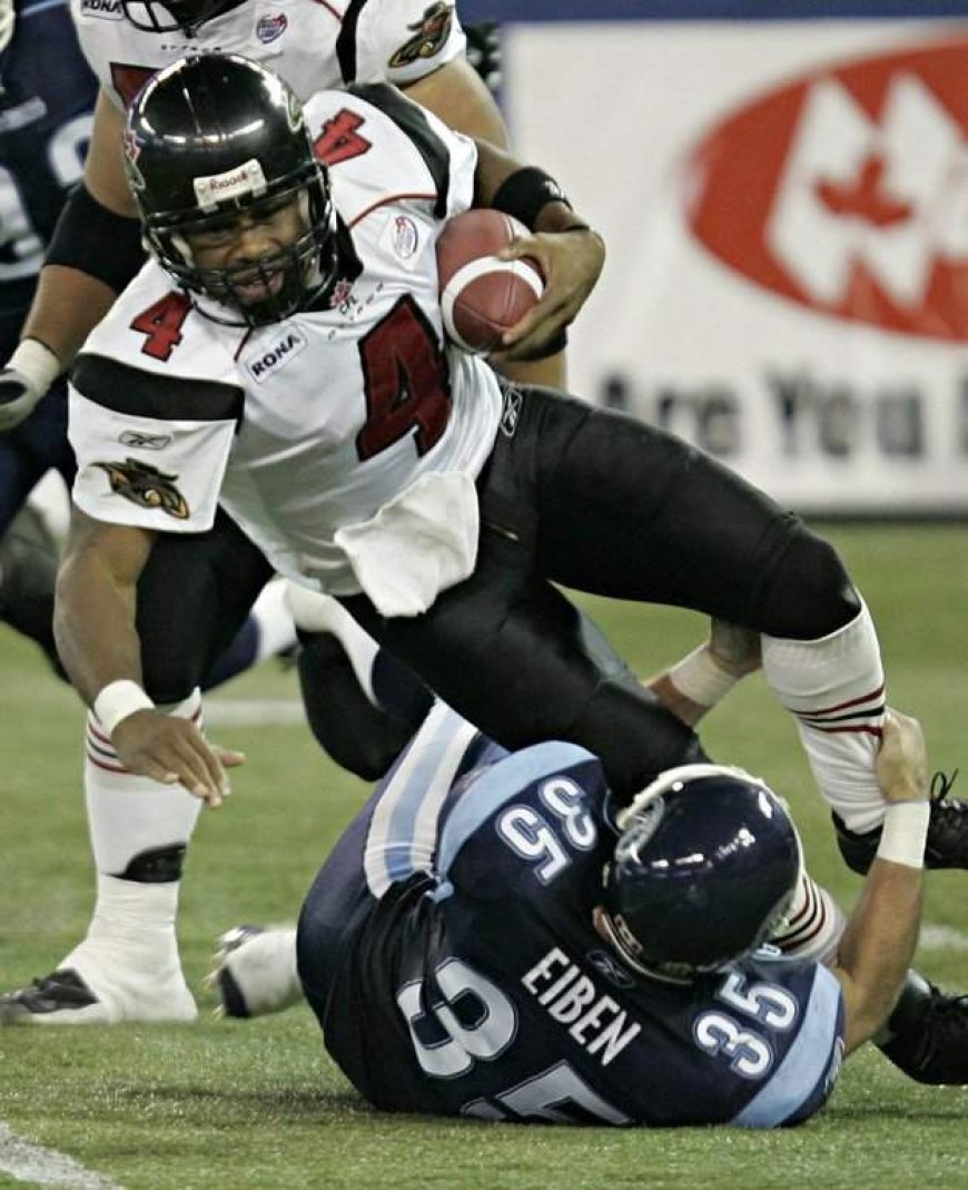 Eiben, Brazley to be inducted as All-Time Argos