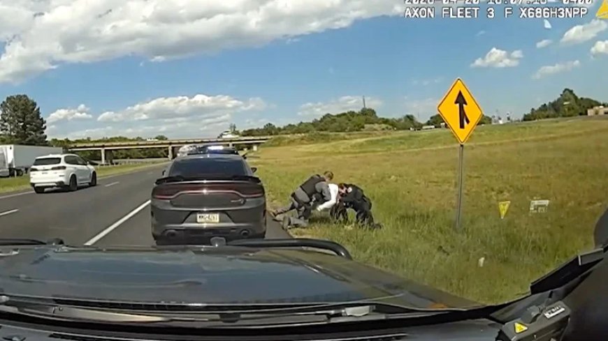 Crazy Footage: Officers Take Out Suspect Who Shot Deputy On Side Of Road