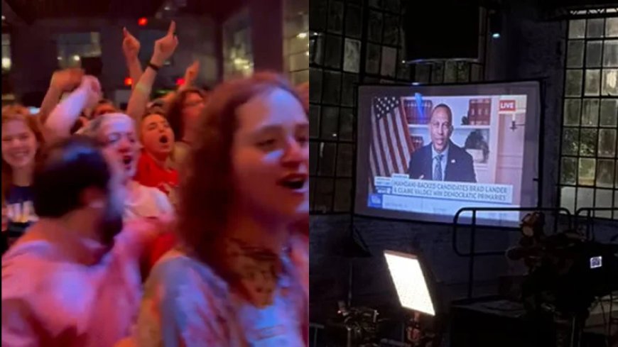 Watch: Dems Celebrating NYC Socialist Victories Chant ‘You’re Next!’ Calling For Ouster Of Dem Rep. Hakeem Jeffries