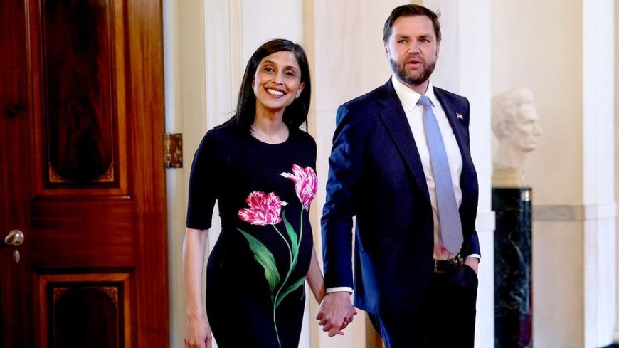 Usha Vance mocks New York Times for drawing 'political significance' from her pregnancy fashion