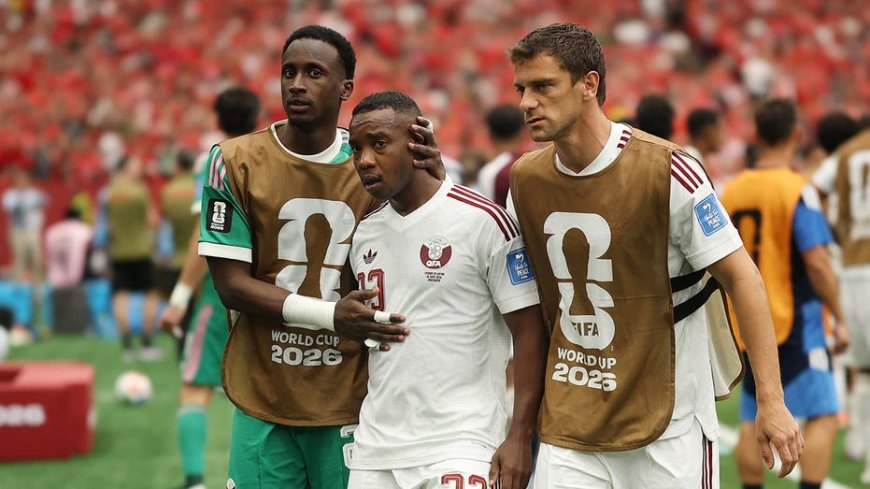 Qatar's Assim Madibo handed five-match FIFA World Cup ban after tackle broke Canada star's leg