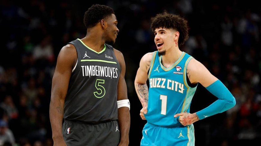LaMelo Ball traded to Timberwolves to team up with fellow top pick Anthony Edwards in blockbuster deal: report