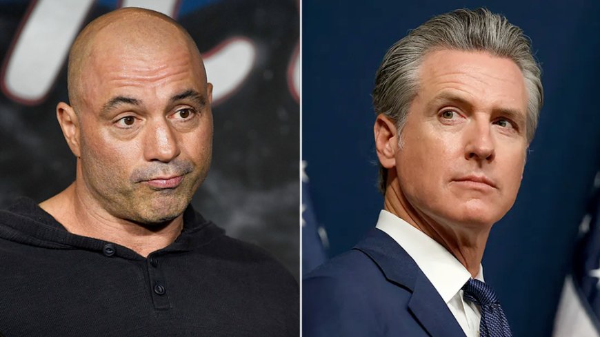 Joe Rogan mocks Gavin Newsom for dismissing growing state problems as LA film production craters