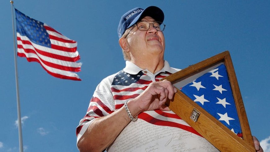 The 17-year-old who said he designed the US flag