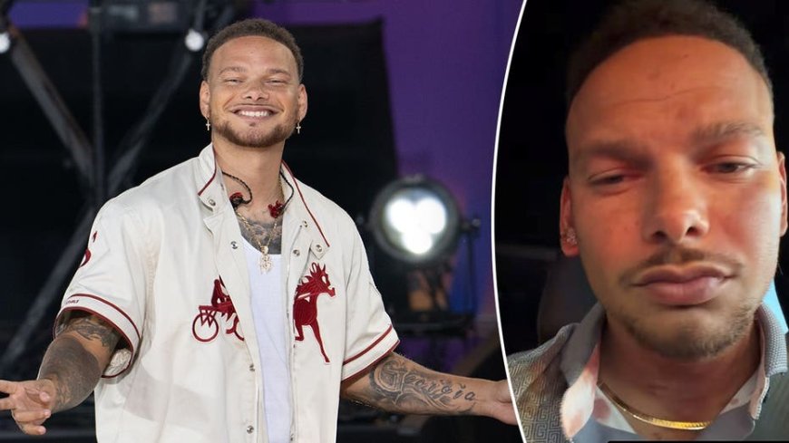 Kane Brown says he's 'glad I'm here' after 150 mph golf ball struck him in the ear