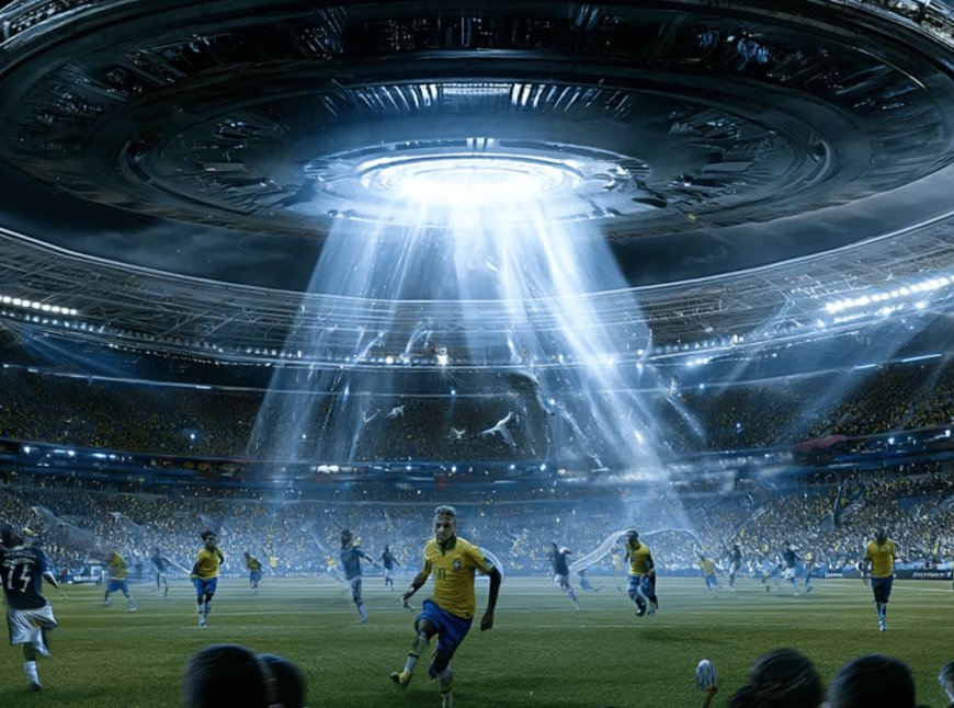 World Cup Public Alien Abduction? Tall Whites in Red Robes? We Are In Crazy Times