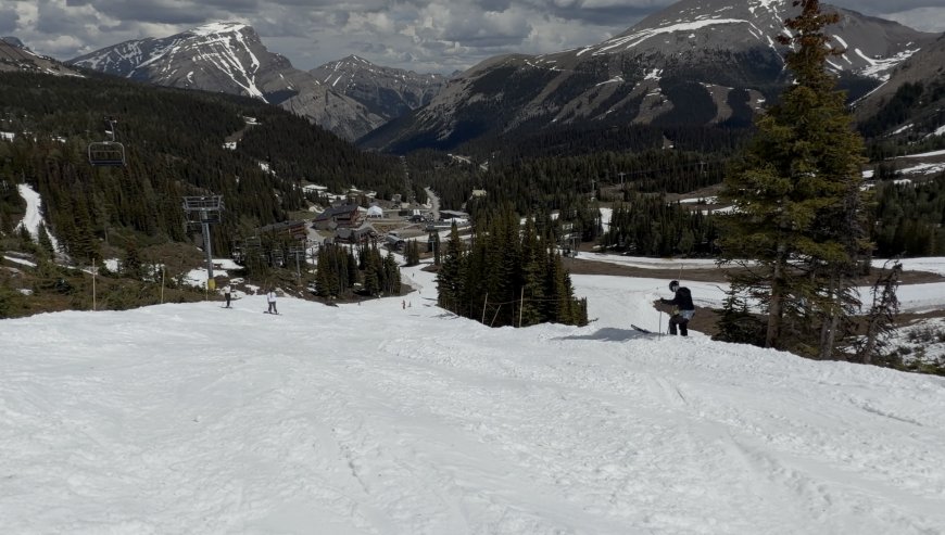 Summer skiing at Sunshine Village draws skiers from Alberta and beyond