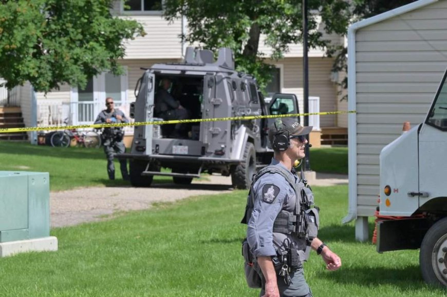 Neighbour shaken after police search Alberta apartment linked to Montreal shooting