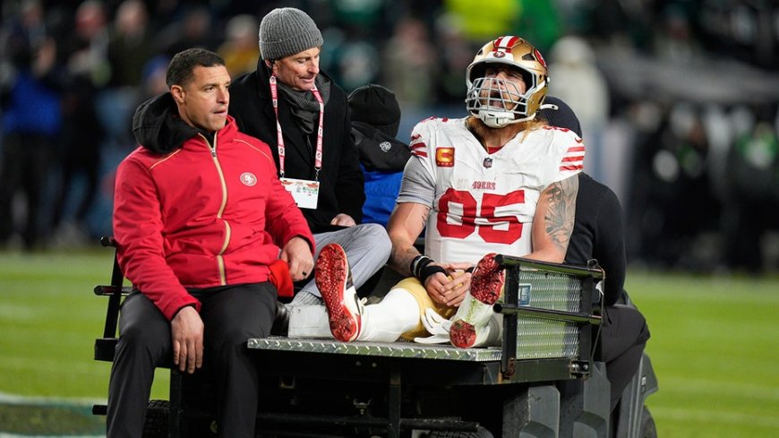 George Kittle puts NFL on blast as stadiums bend knee to FIFA for grass fields: 'We know it's possible'