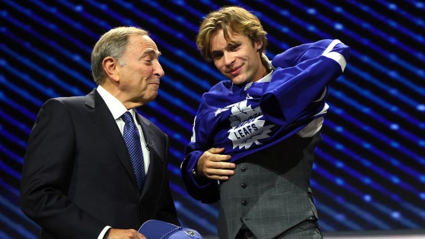 Toronto Maple Leafs select Penn State star Gavin McKenna first overall in 2026 NHL Draft