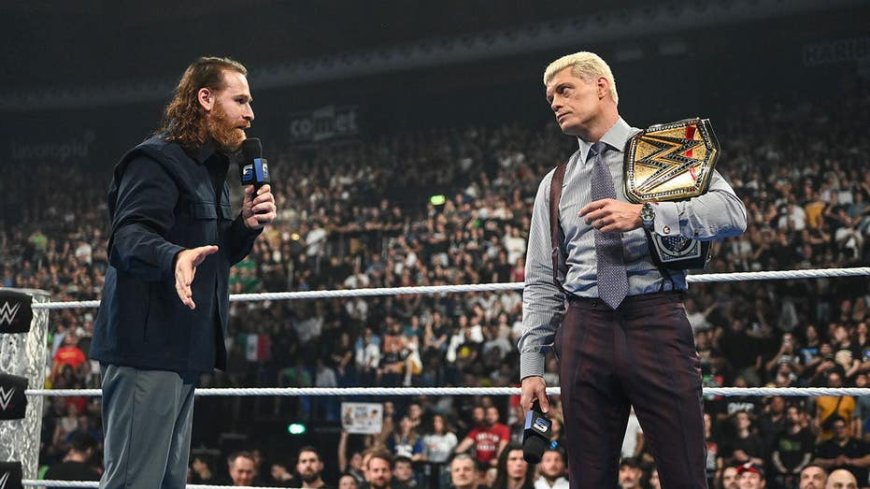 Why Sami Zayn believes winning Undisputed WWE Championship at Night of Champions would be a 'cultural moment'