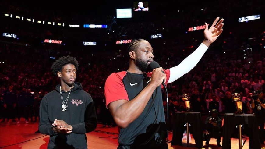 Son of NBA legend Dwyane Wade faces felony domestic violence accusations after arrest