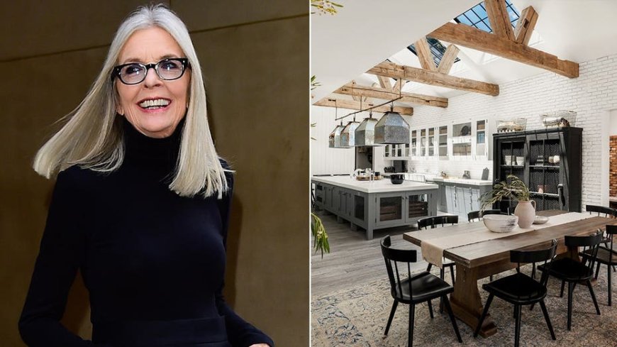 Diane Keaton's former LA home hits the market at $22.9M months after her death