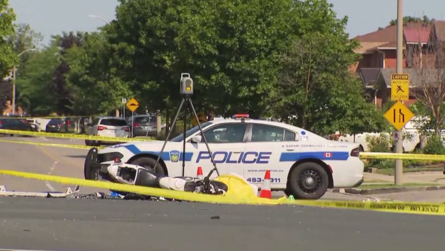 Motorcyclist dead, Brampton man charged after fatal crash involving SUV