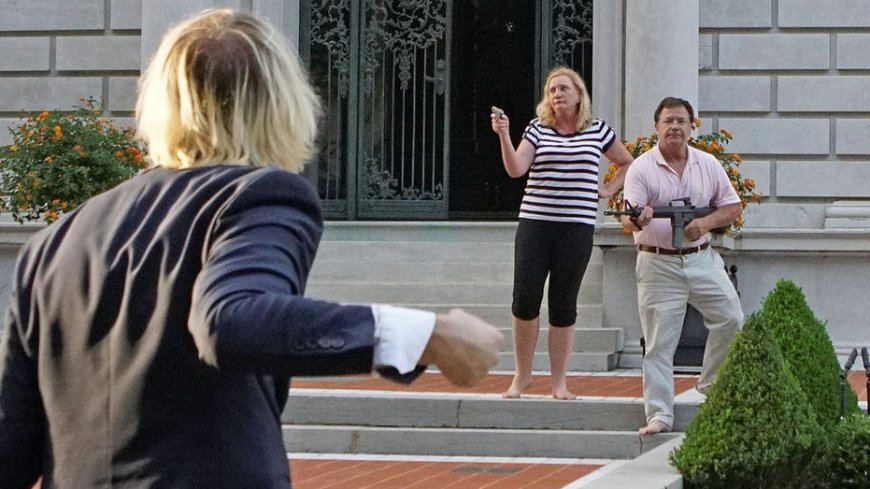 Gun-wielding couple in viral BLM standoff got firepower — and 'a voice' — back after legal saga