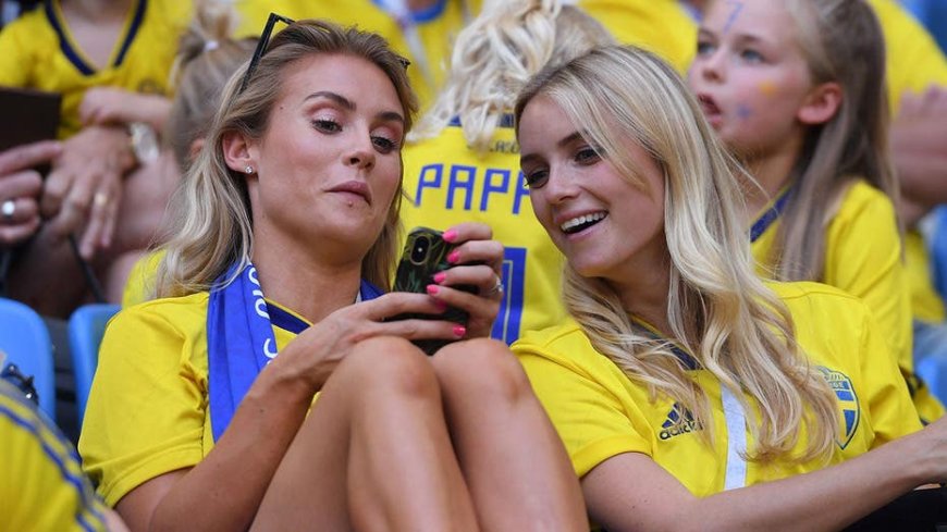 Swedish World Cup defender's wife hopped on a mechanical bull, Eleonora Incardona checks in & hotdog cookies?