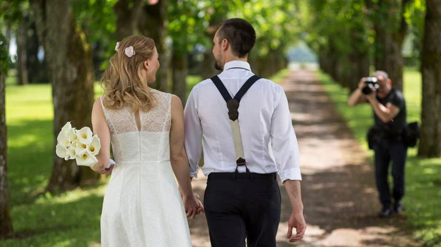 Bring the bear spray to the wedding — you never know when you need to use it on a family member