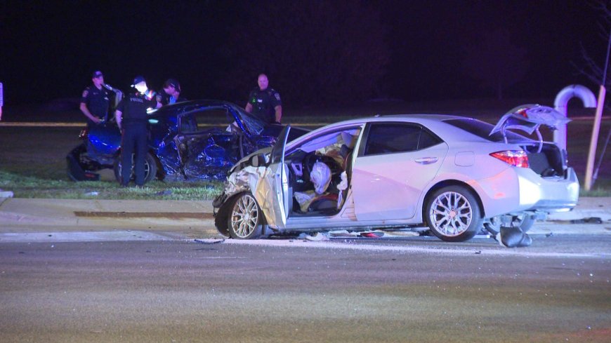 1 dead, 5 injured after 2-vehicle collision in Brampton