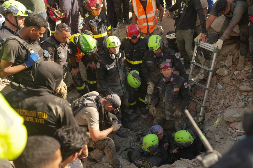Rescue teams race against clock to find Venezuela earthquake survivors