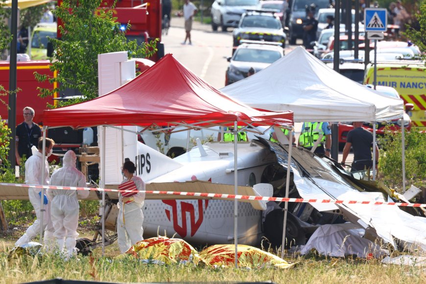 Skydiving plane crashes in France killing 11: officials