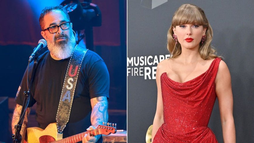 Taylor Swift merch box stuffed with shredded copies of Aaron Lewis' unreleased album cover draws response