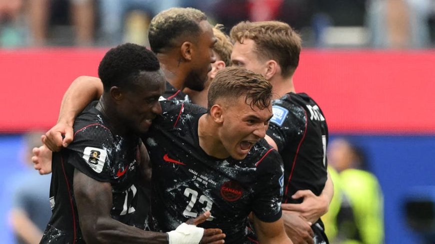 Canada scores in 92nd minute to earn first World Cup knockout stage victory over South Africa