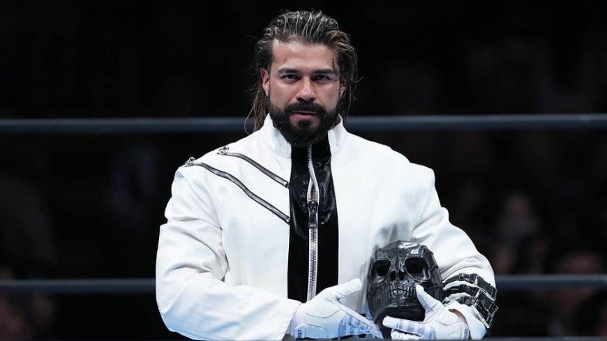 AEW star Andrade El Idolo takes out MJF at Forbidden Door to help Mark Briscoe win cage match, earn title shot