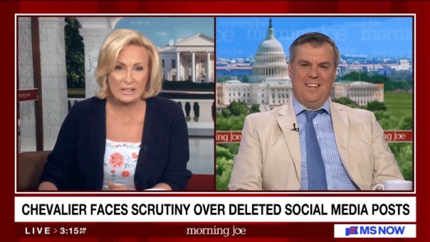 MS NOW host accuses Democratic senator of gaslighting after he dodged on socialist's posts