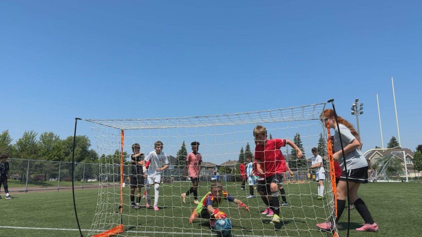 Young soccer players inspired by Team Canada’s historic win at World Cup